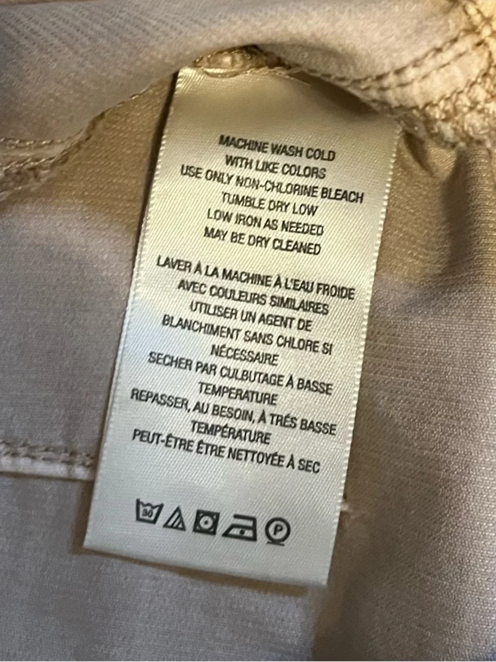 We the Free Mineral Wash Beige Wide-Leg Corduroy Jeans size 29
